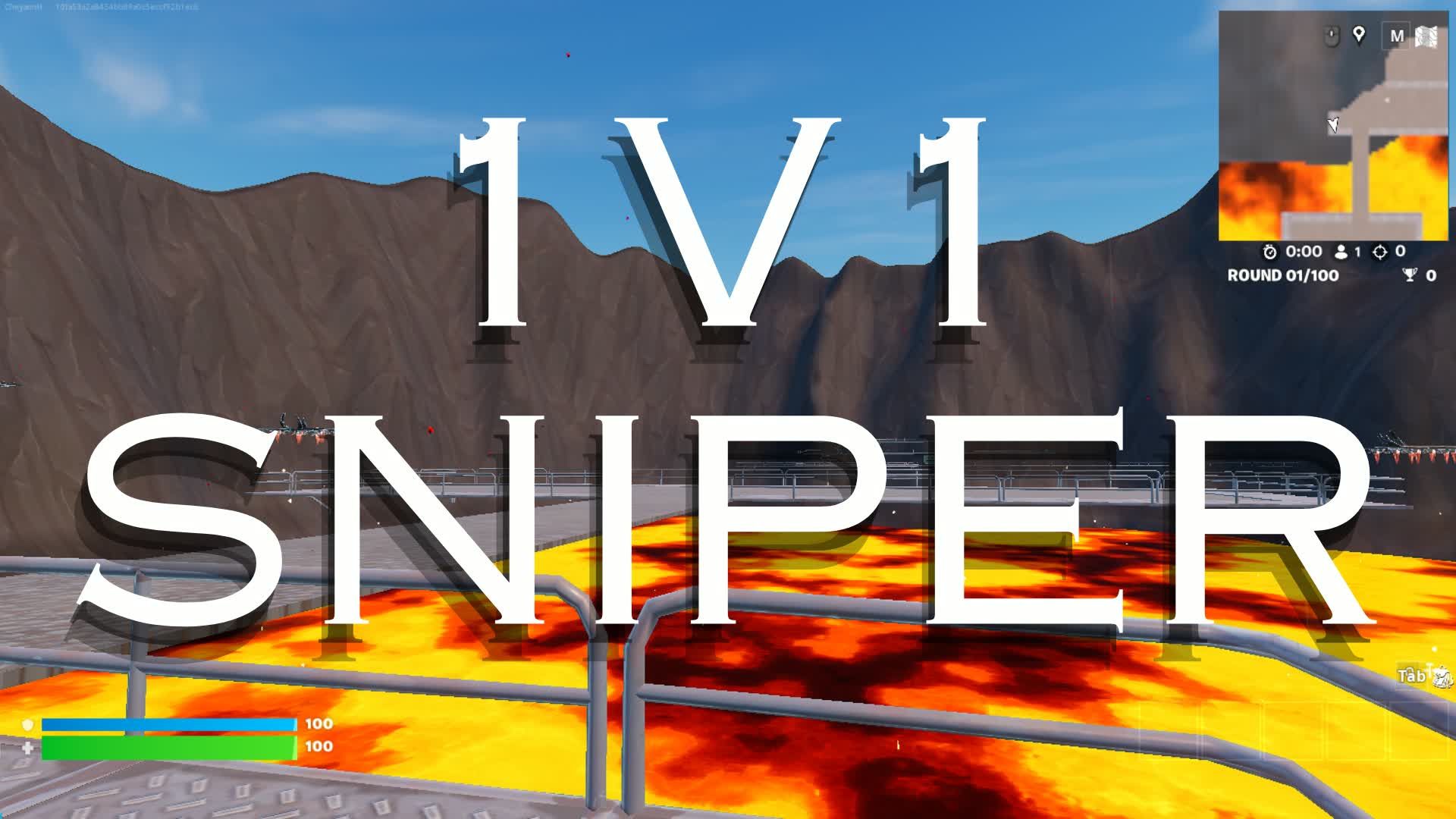 1v1スナイパー火山