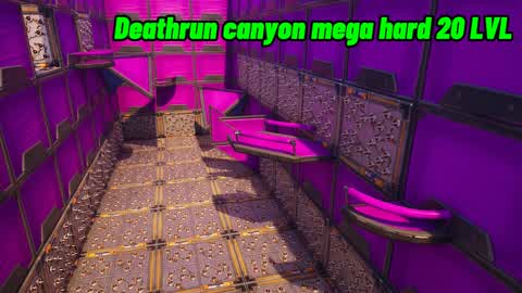 Deathrun Canyon Mega Hard 20 LVL