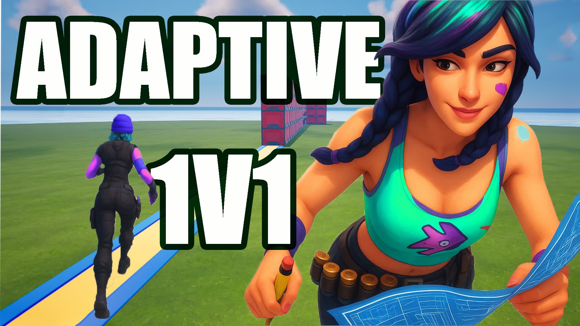 1V1 ADAPTIVE 1V1V1 PRACTICE