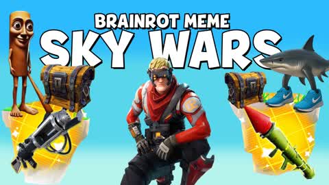 Brainrot Memes SKY WARS
