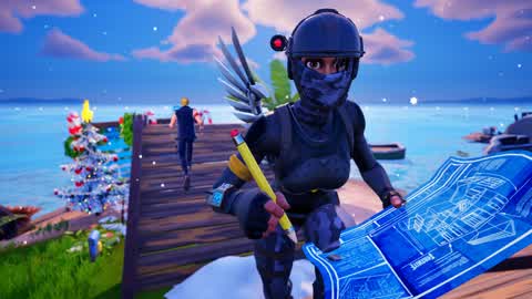 1v1 - Tropical  build fight