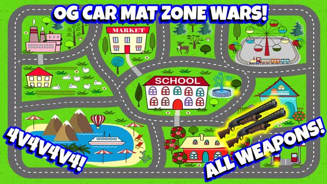 OG CAR MAT ZONE WARS