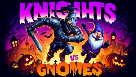Knights Vs Gnomes! Hide&Seek! Prop Hunt!
