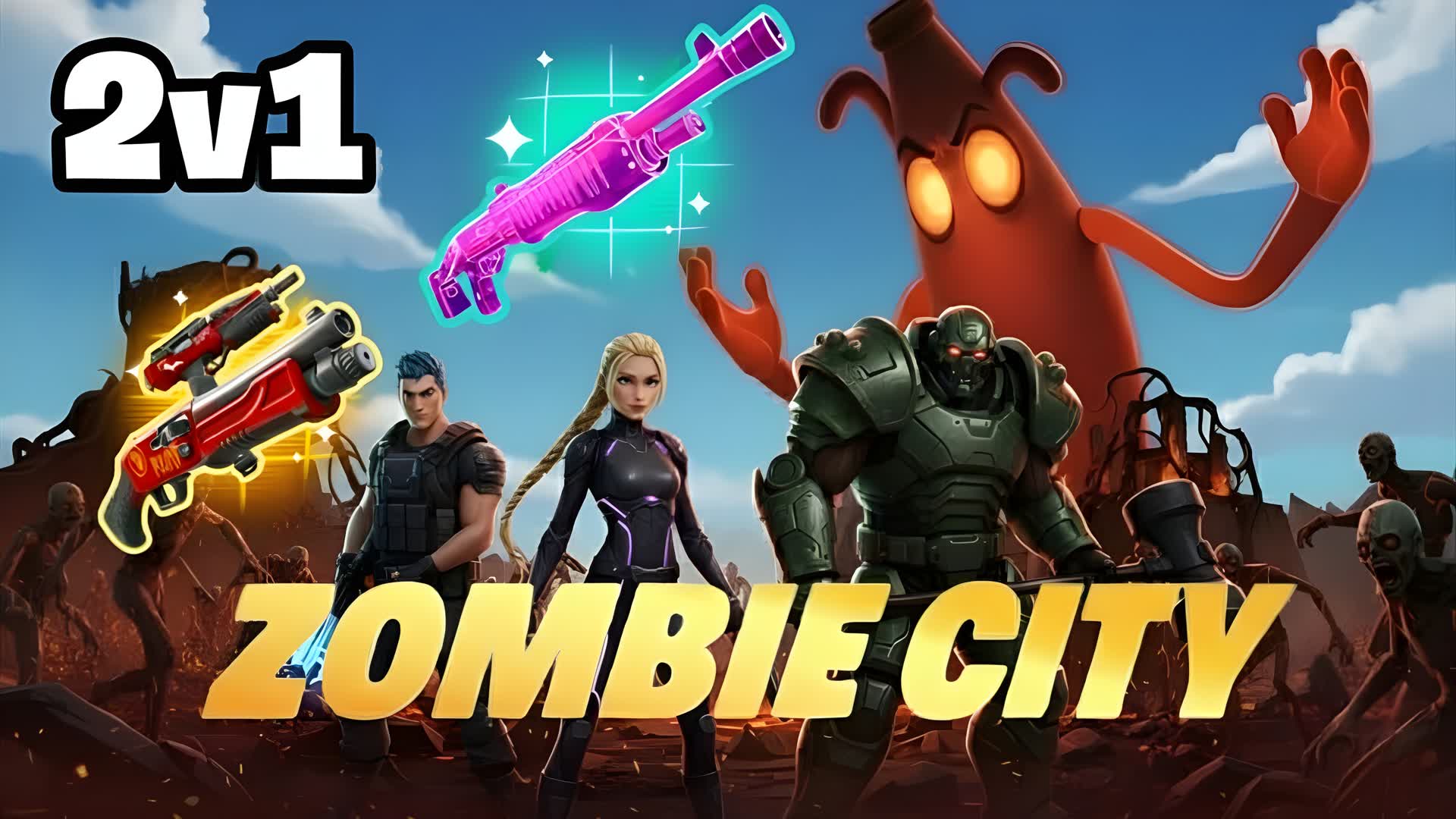 ZOMBIE CITY 2V1