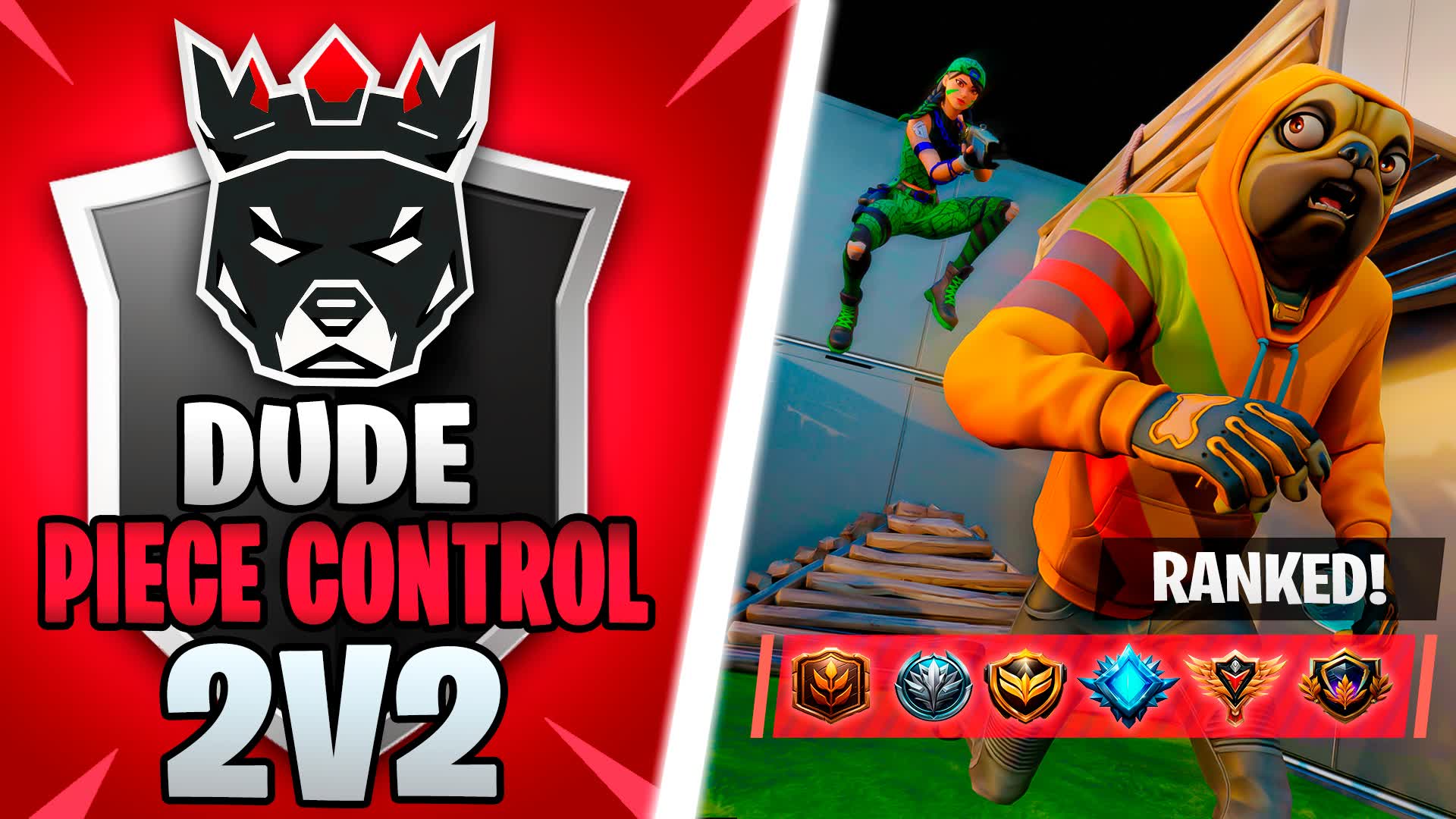  DUDE 2V2 Piece Control 8640 8868 9172 By Dude Fortnite Creative Map 