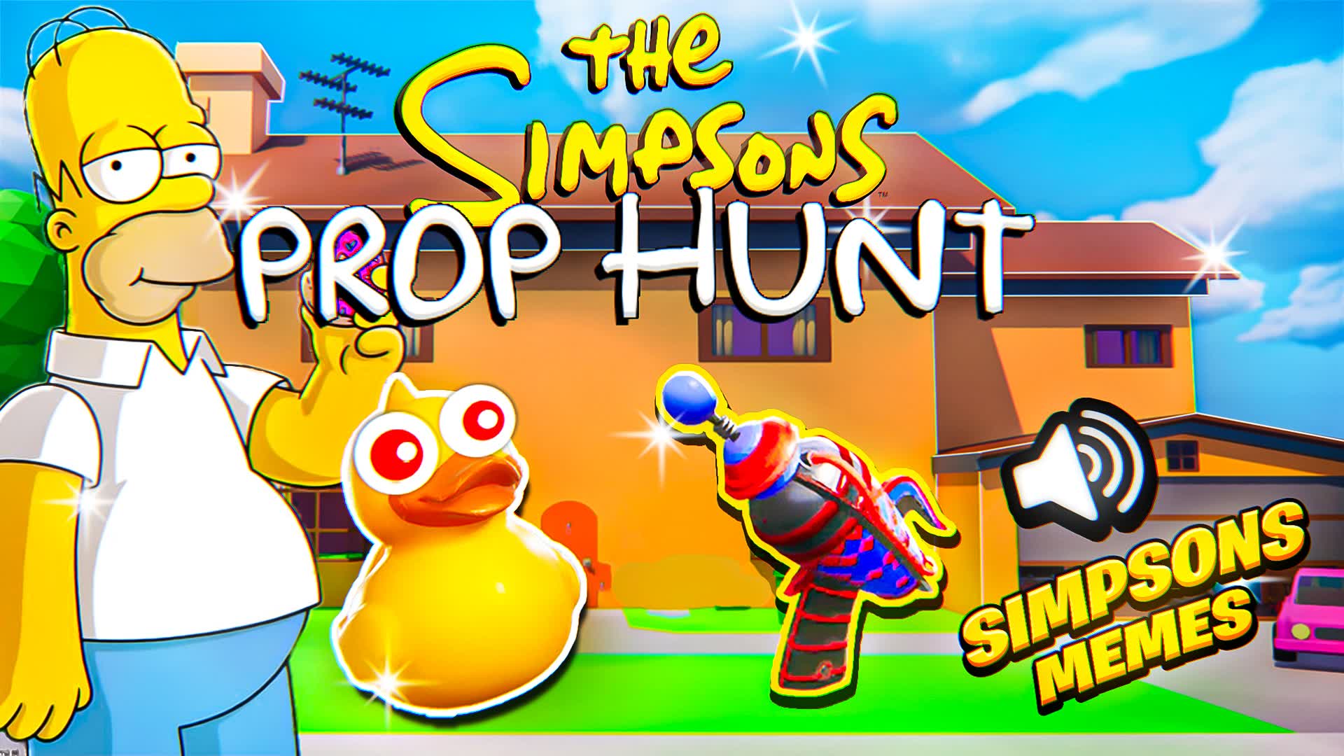 THE SIMPSONS PROP HUNT 🍩 701845137625 by toro026fn Fortnite