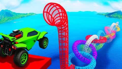 CRAZY PIPE CAR OBBY RACE