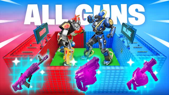 Red vs Blue - All Guns