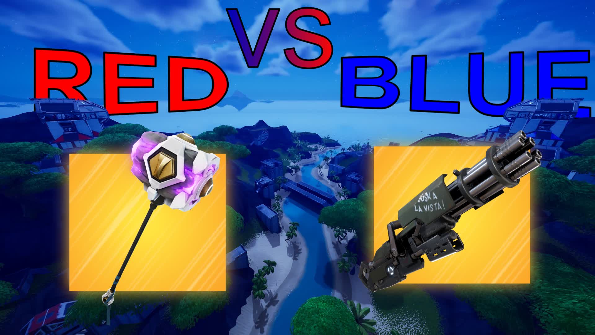 RED vs. BLUE Island Edition 🔴🔵