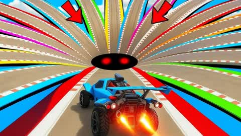 🌸 IMPOSSIBLE FLOWER ROAD PARKOUR