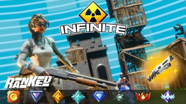 INFINITE ZONE WARS [RANKED]!💎