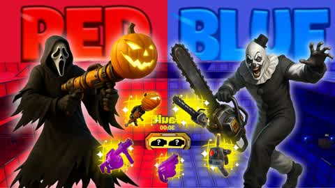 HALLOWEEN 🎃 RED VS BLUE 🔴🔵