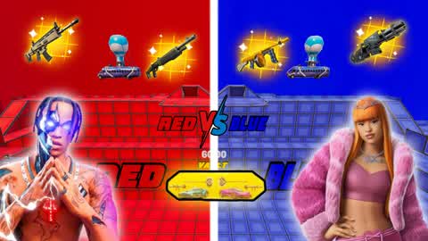 CRAZY RED vs BLUE🔴🔵