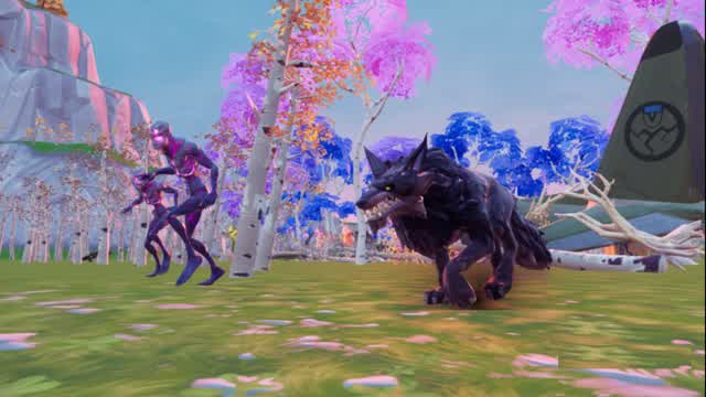 ZOMBIE AND WOLF