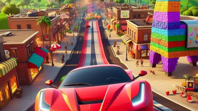 Mega rampa Ferrari
