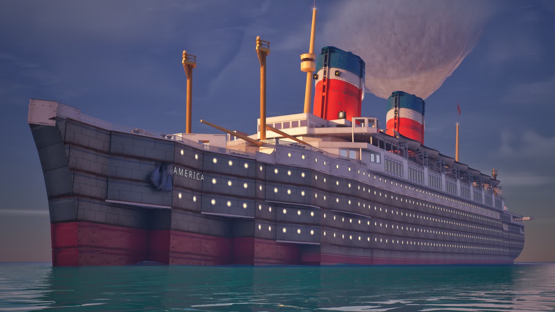 SS AMERICA (1939) - ショーケース