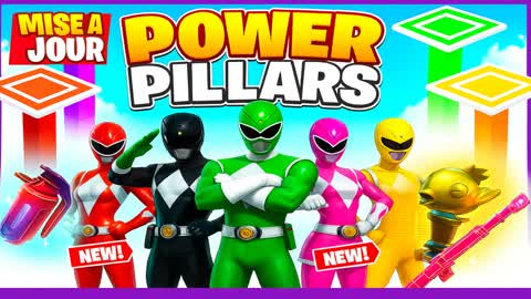 POWER RANGERS PILLARS