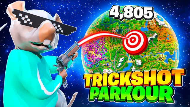 ⭐️SUPER MAMMOTH TRICKSHOT PARKOUR🎯