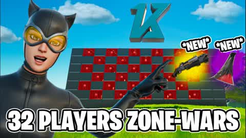 32 PLAYERS ZONE WARS [K13]