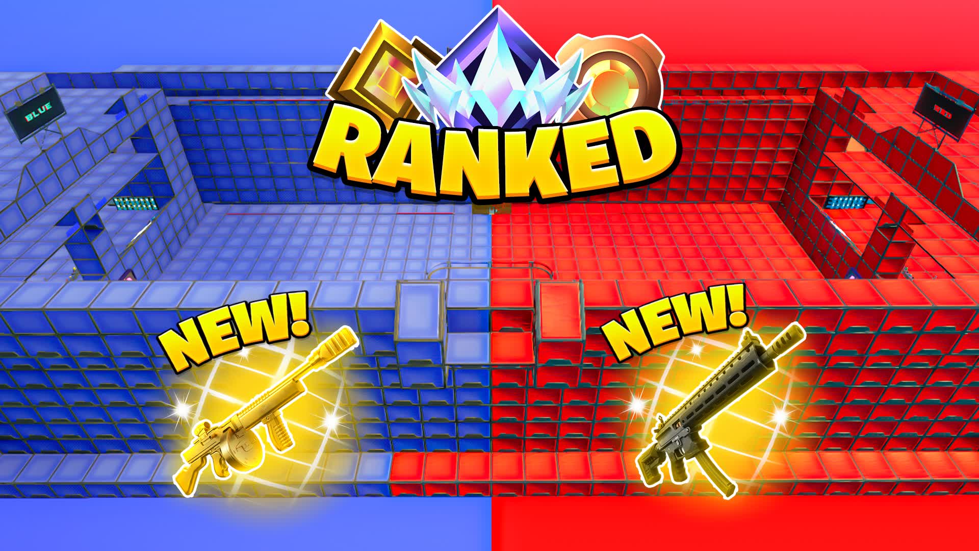 Very Fun Red Vs Blue🔴🔵 120168006805 by dreamerx Fortnite Creative