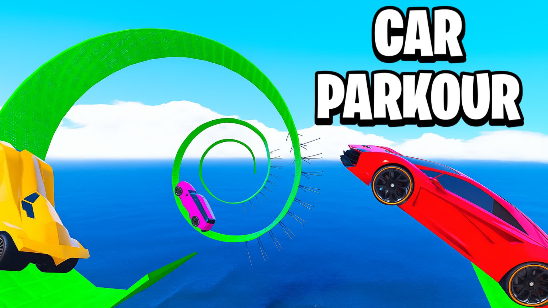 CRAZY CAR MEGA PARKOUR
