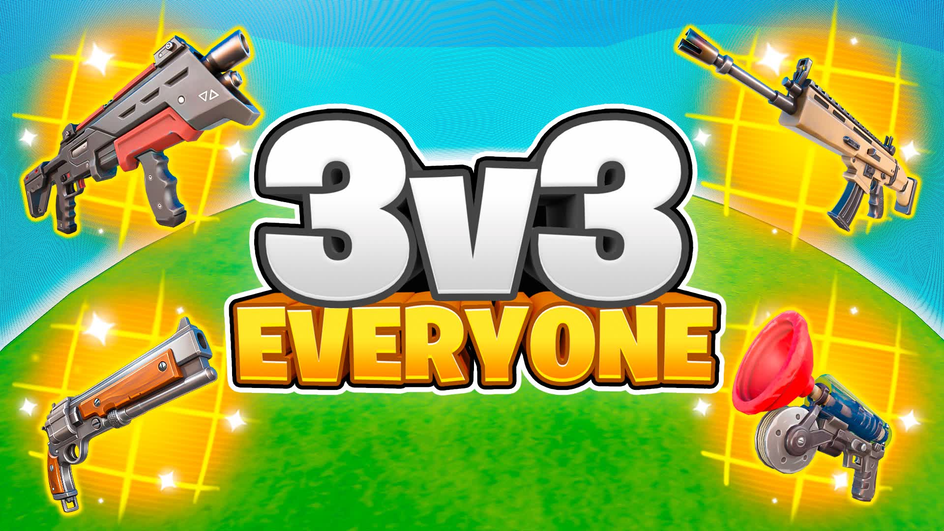 3v3対全員 リロードトリオ (3v3v3)