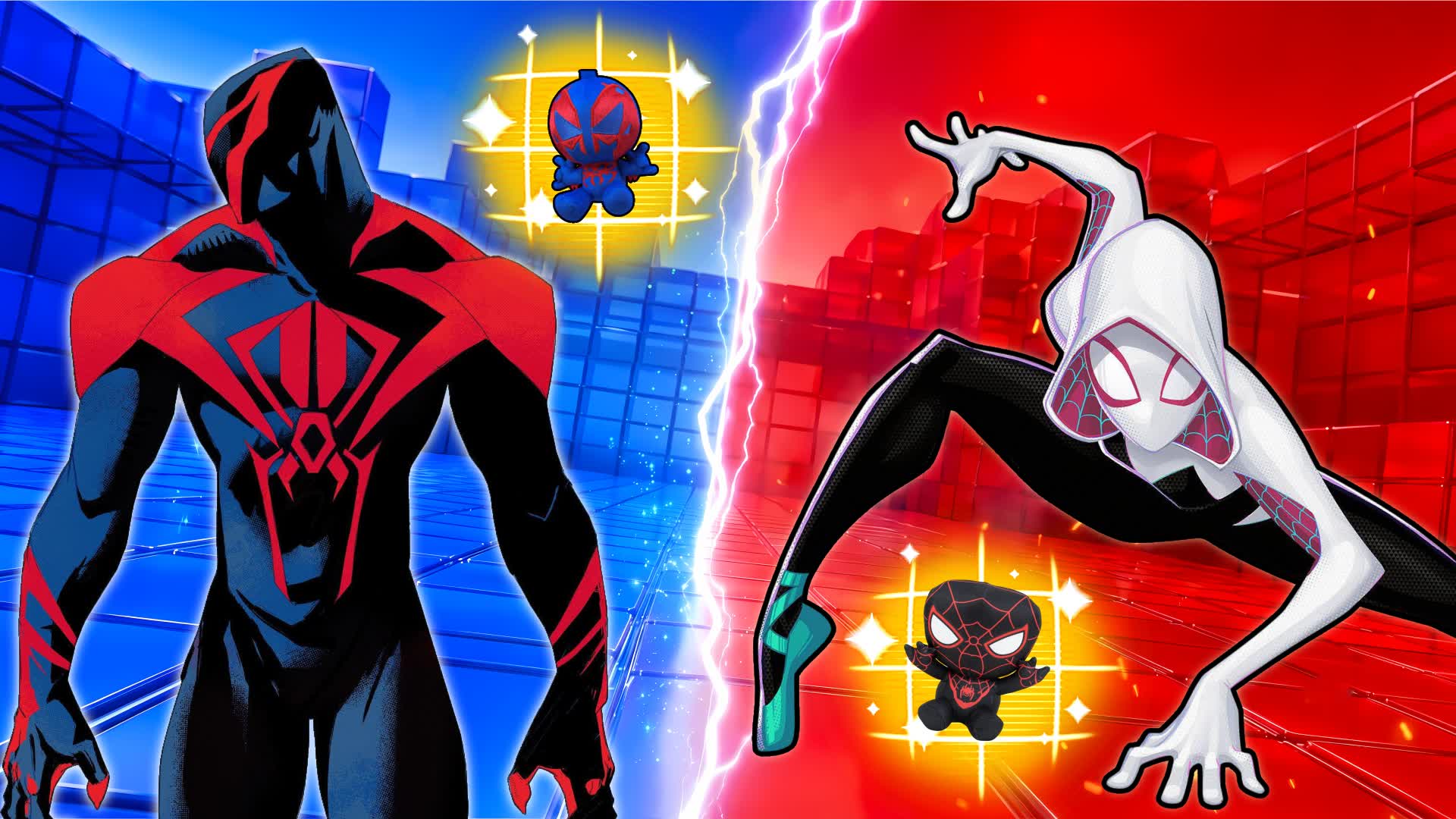 RVB 🔴🔵RED VS BLUE SPIDERVERSE