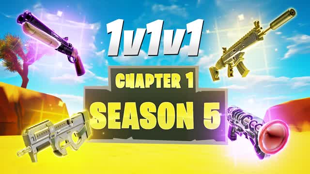 1v1v1 Chapter 1 Season 5 | FFA PvP Arena