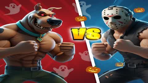 SCOOBY VS JASON HALLOWEEN 🔴🔵 REDVSBLUE
