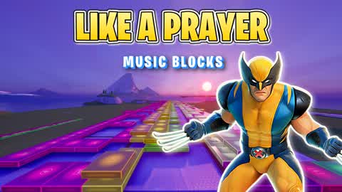 Like A Prayer Music Blocks Cover