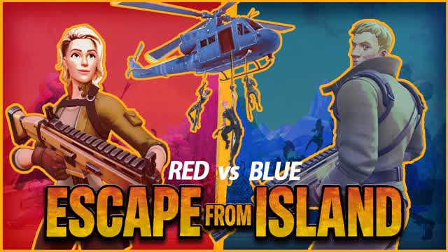 Capture 1 – Escape Island(Red vs Blue)