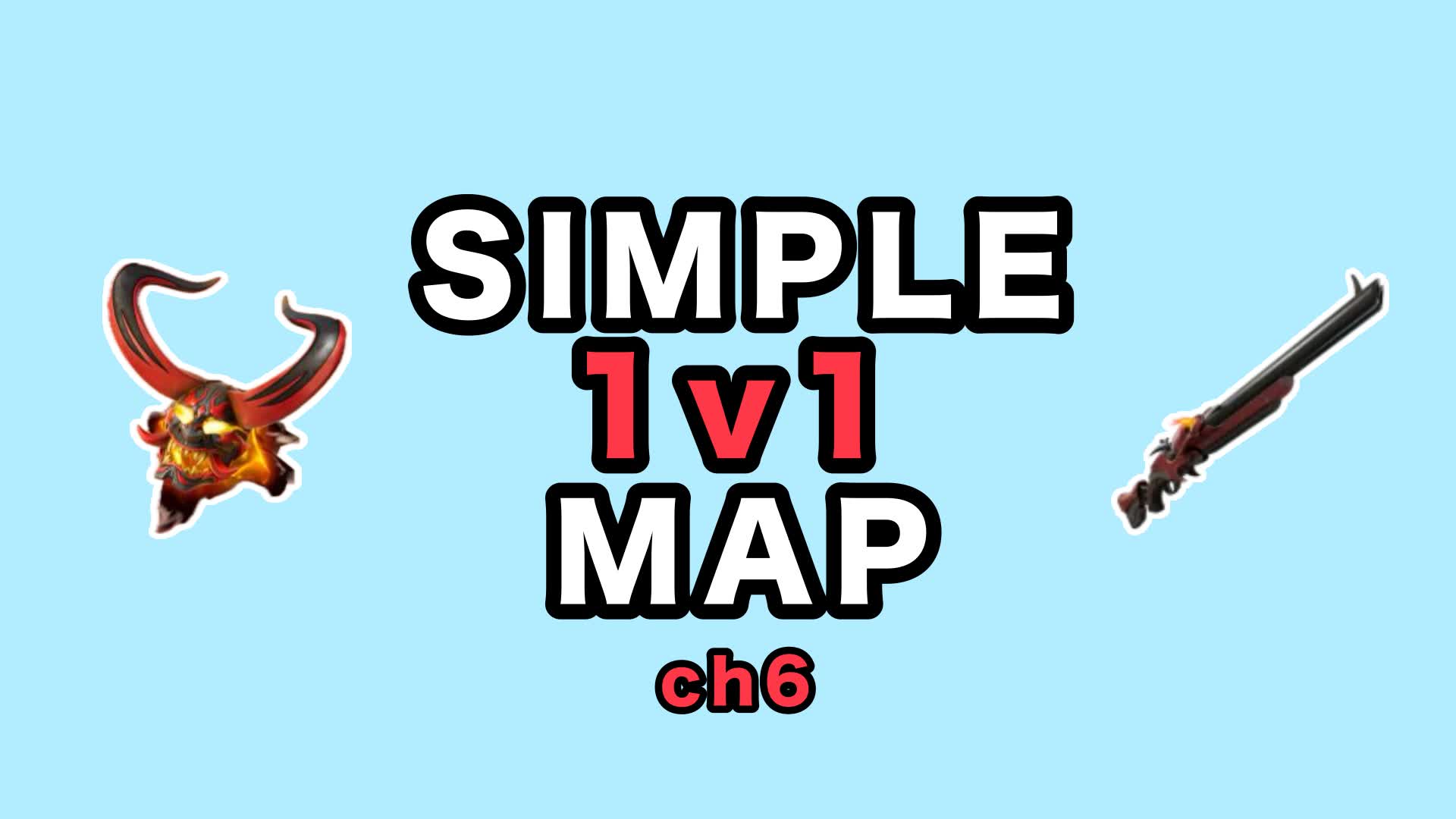 simple 1v1 map