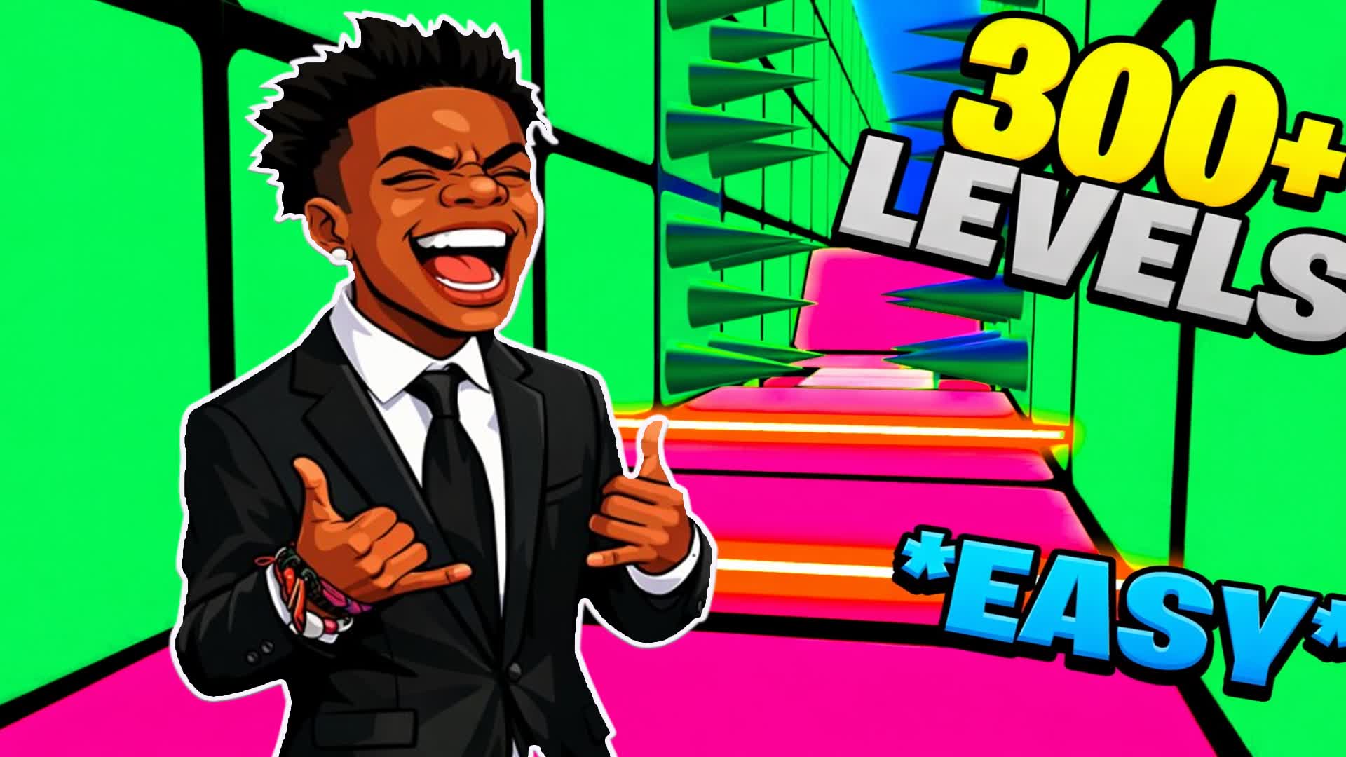 🌈EASY DEATHRUN 300+ MINIGAME fall guys