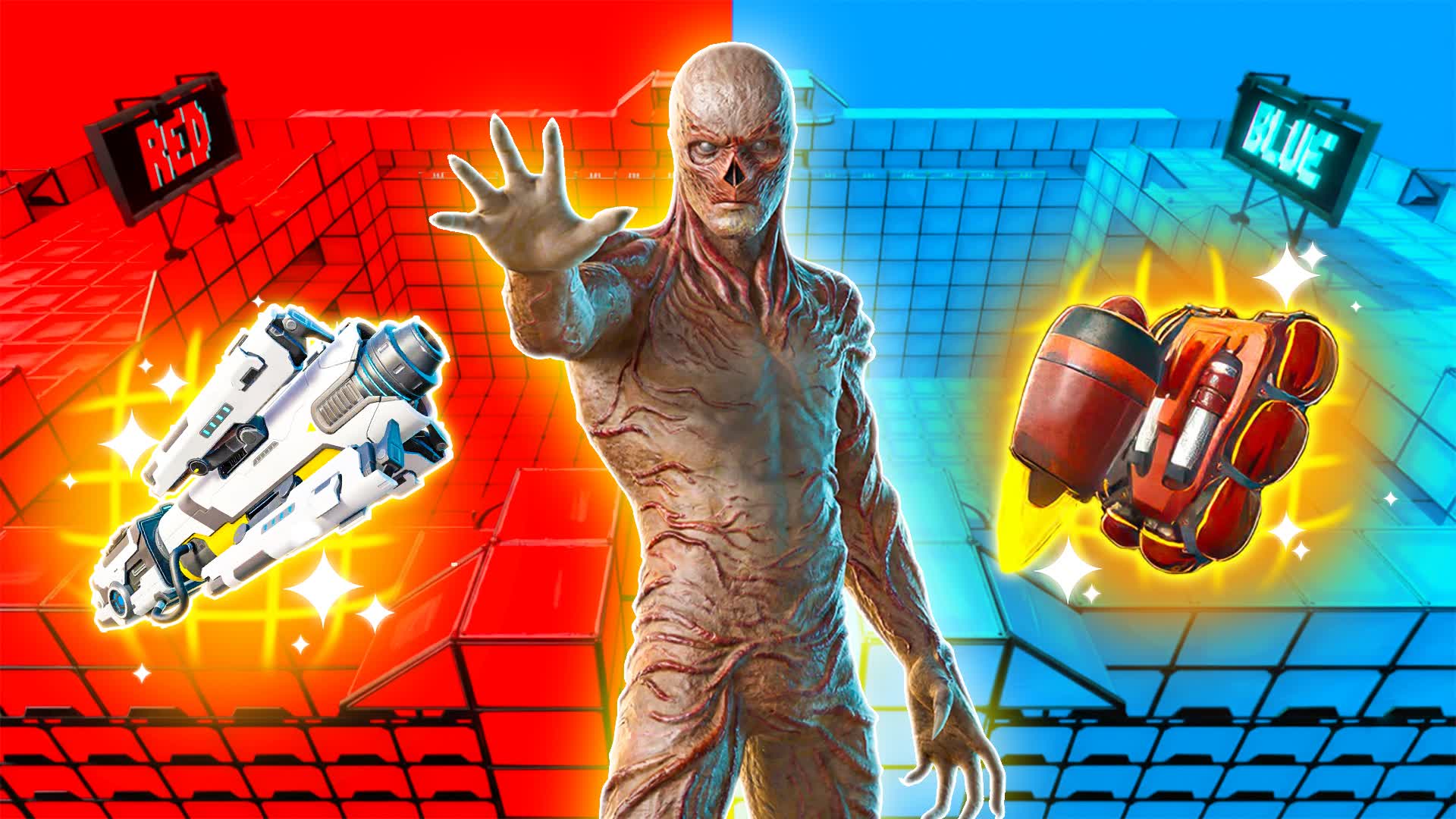 RED VS BLUE 🔴🔵KPOP HUNTERS WINTER ❄️