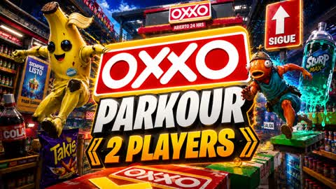 Parkour 2 players, (oxxo version)