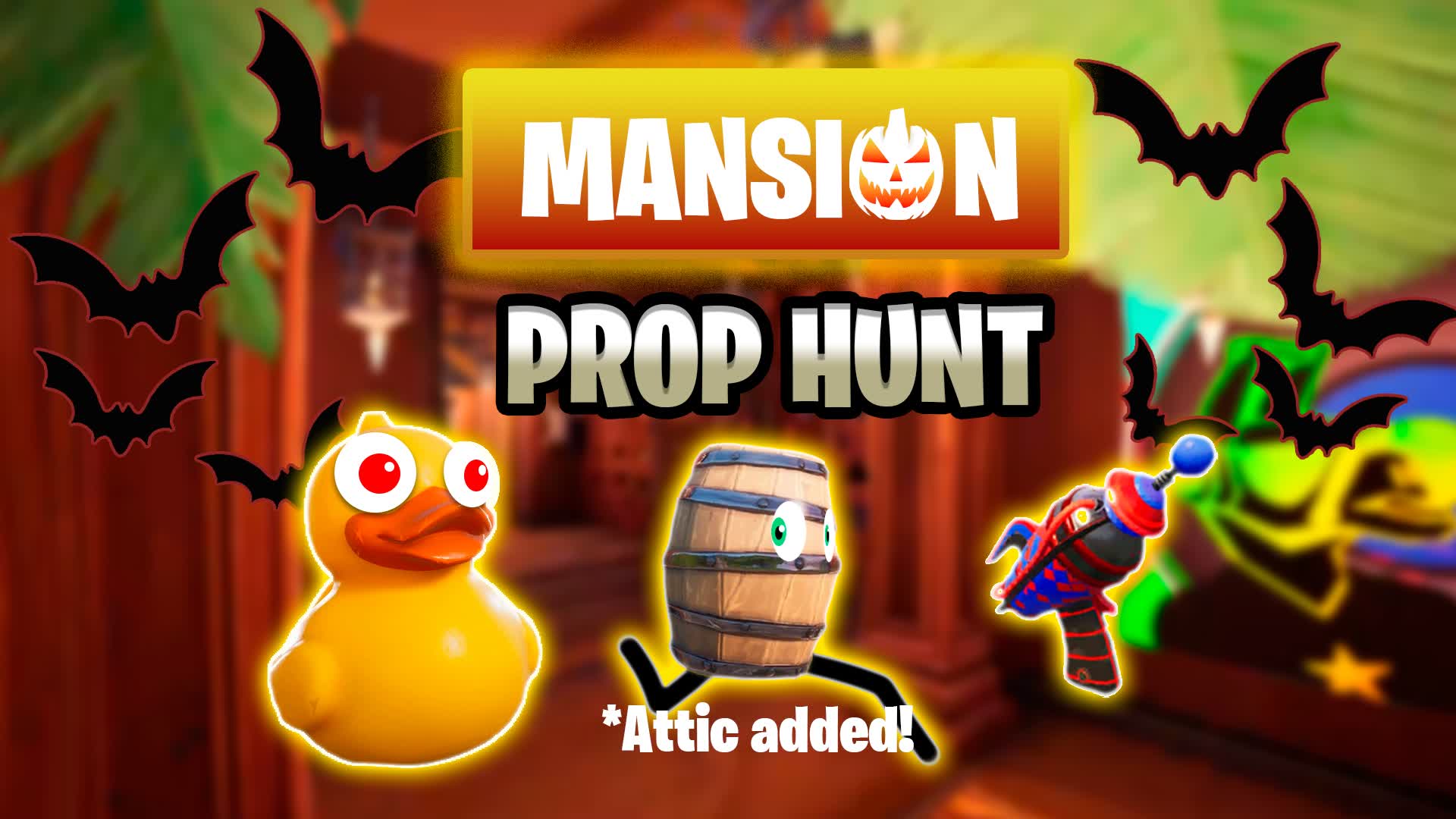 🏠 MANSION PROP HUNT 🎃