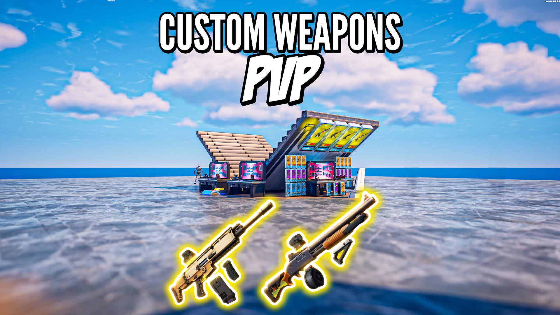 CUSTOM WEAPONS PVP 9201-2931-5011 by memerxd - Fortnite Creative Map ...