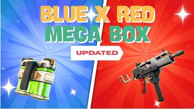 🔴Red x Blue🔵 - Mega Box🔥