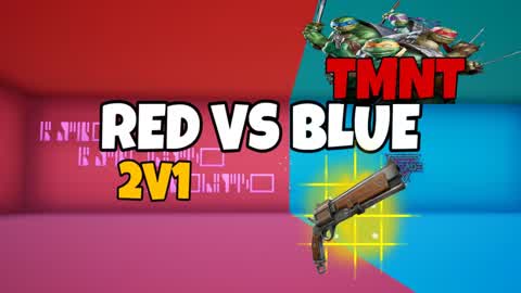 RED VS BLUE TMNT 2V1