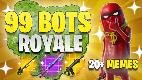 MEME 99 BOTS RANKED ROYALE ⭐ (ALL GUNS)