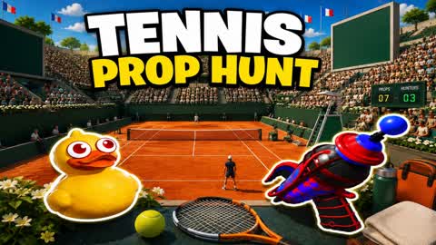 TENNIS PROP HUNT HIDE AND SEEK