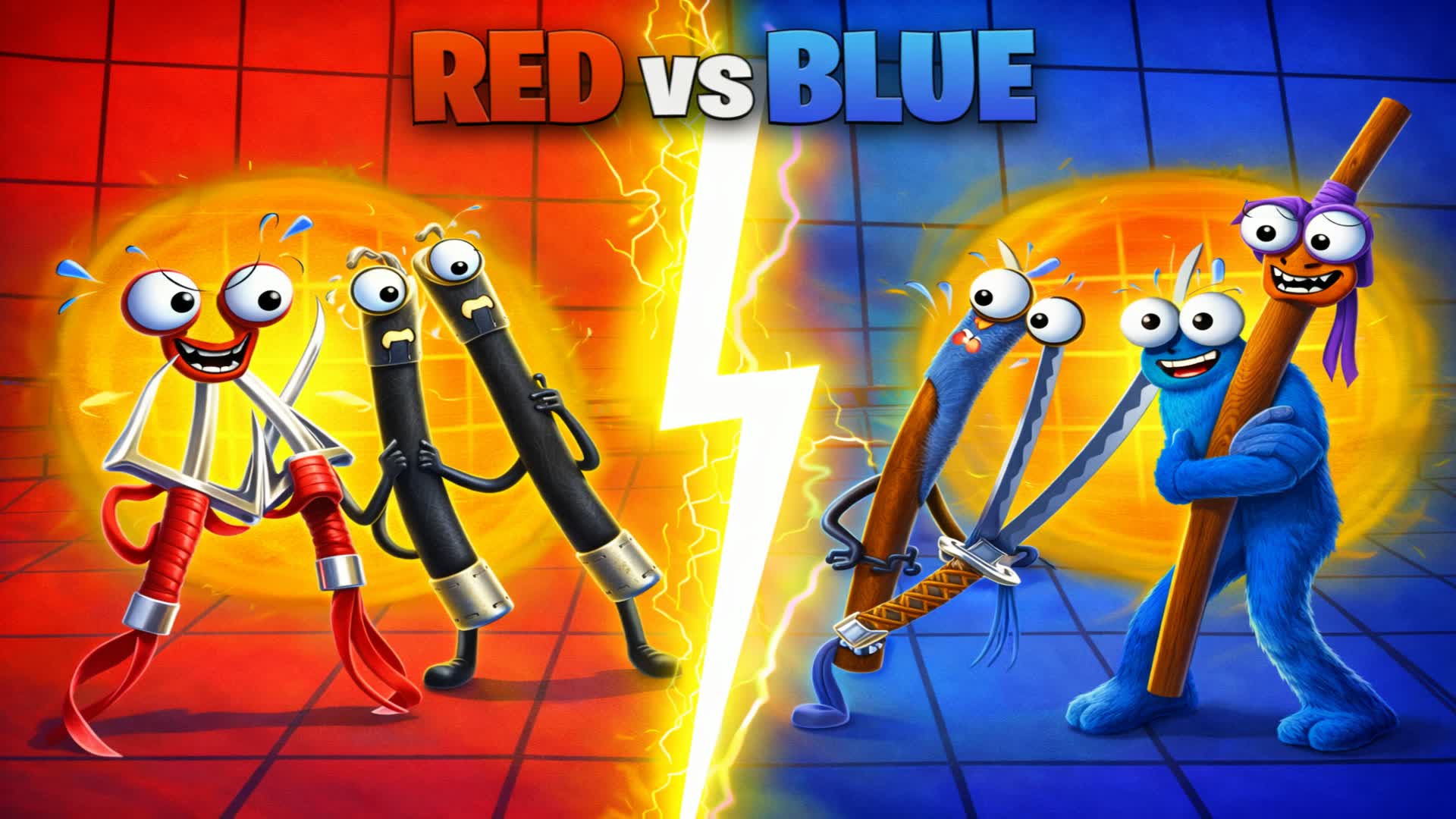 レッド対ブルー ニンジャゴー