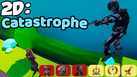 2D Catastrophe : Gun Game