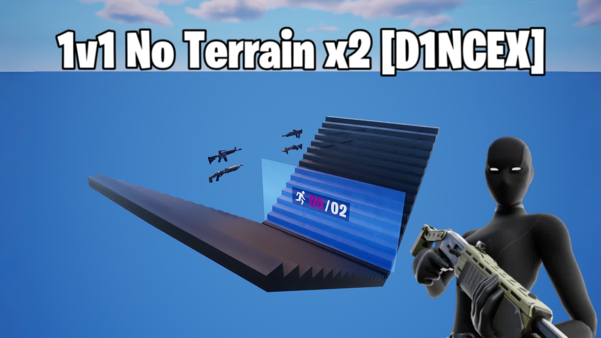 1v1 No Terrain x2 [D1NCEX]
