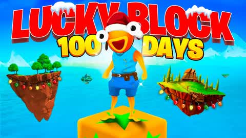 ONE LUCKY BLOCK 100 DAYS