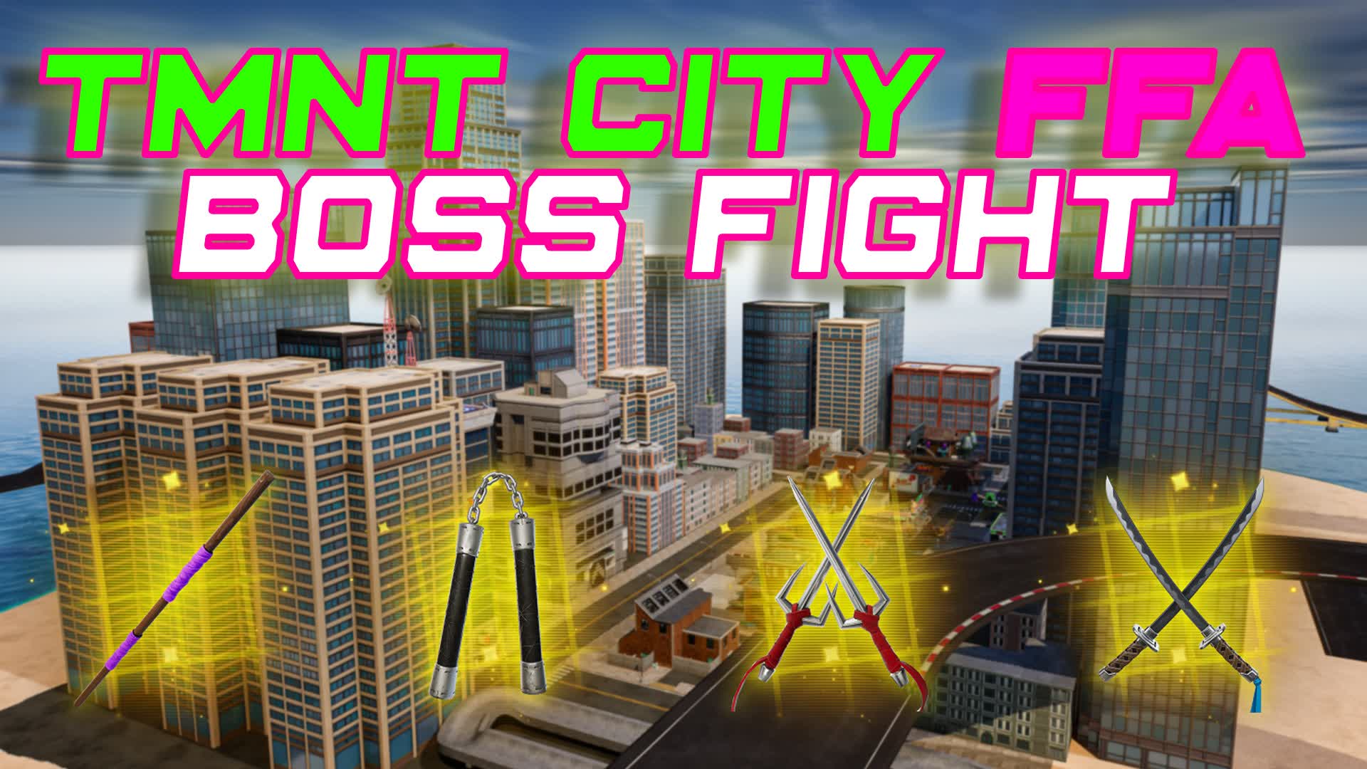 TMNT CITY FFA BOSS FIGHT