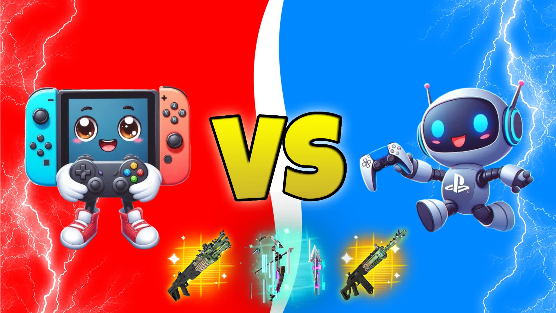 Crazy Aura Playstation vs Switch 🔵🔴