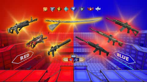 RED VS BLUE 🔴🔵 - ⭐ALL WEAPONS