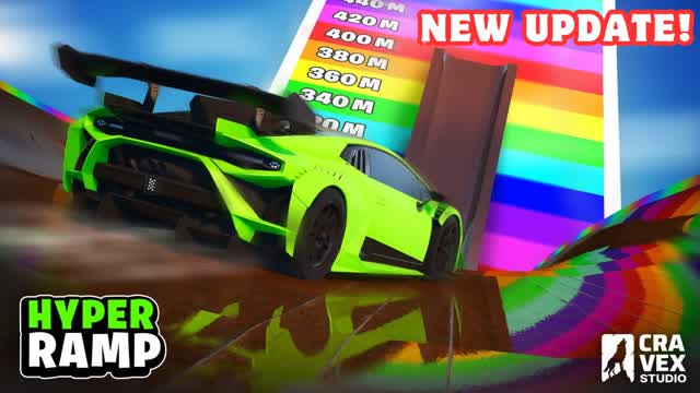 HYPER RAMP JUMP 🚀🌈
