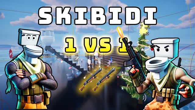 SKIBIDI 1 VS 1 *CHRISTMAS*